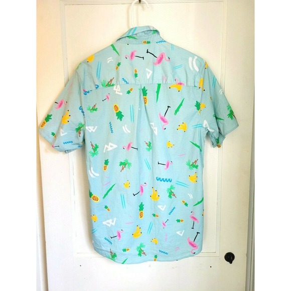 RVLT REVOLUTION Short Sleeve Button Down Shirt - Picture 2 of 7